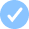 Blue Circle Tick